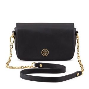 Tory burch black Robinson crossbody